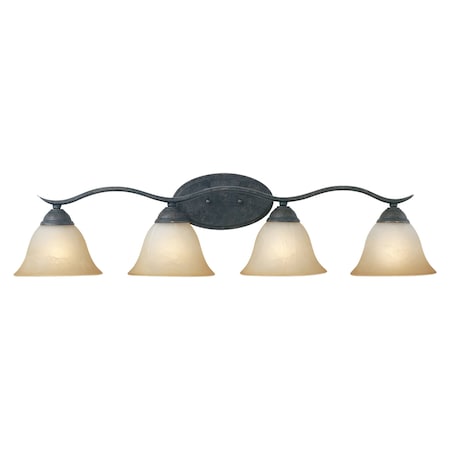 Thomas Prestige 36'' Wide 4Light Vanity Light, Sable Bronze SL748422